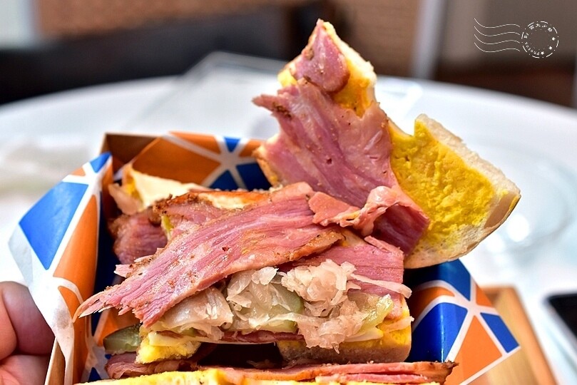 好丘:魯本牛肉/煙燻培根堡