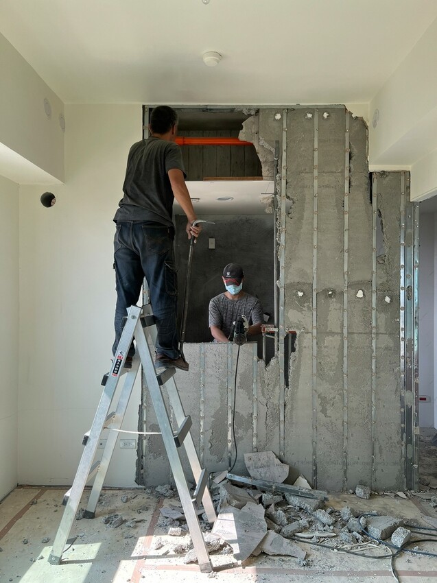 台中室內設計推薦:綻緣空間設計,現代透亮新家,臥室打通大2房