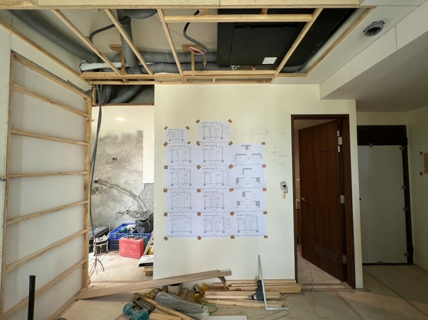 台中室內設計推薦:綻緣空間設計,現代透亮新家,臥室打通大2房