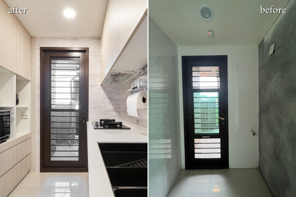 台中室內設計推薦:綻緣空間設計,現代透亮新家,臥室打通大2房