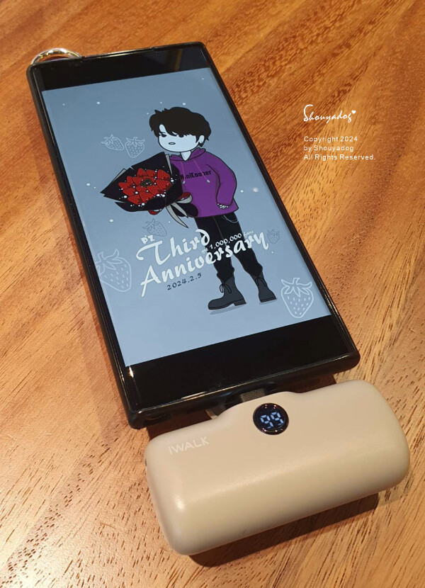 【3C周邊】 iWALK 五代PRO版直插式行動電源 超迷你