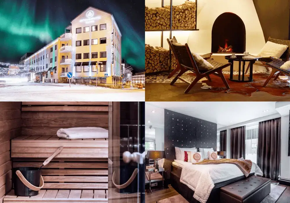 羅瓦涅米TOP 3必住,玻璃屋床上看極光!