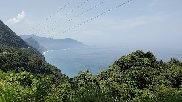 Google 地圖上 (舊蘇花南澳段賞景好地方)