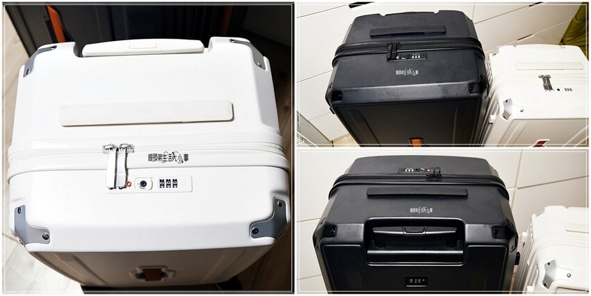 旅遊必備行李箱：Acer全新墨爾本PLUS拉鍊行李箱，時尚奶油白和神秘質感黑，讓你出行更時尚舒適