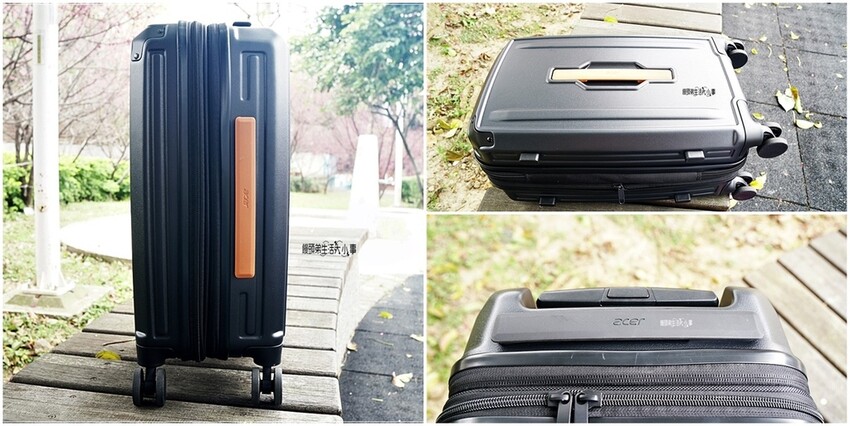 旅遊必備行李箱：Acer全新墨爾本PLUS拉鍊行李箱，時尚奶油白和神秘質感黑，讓你出行更時尚舒適