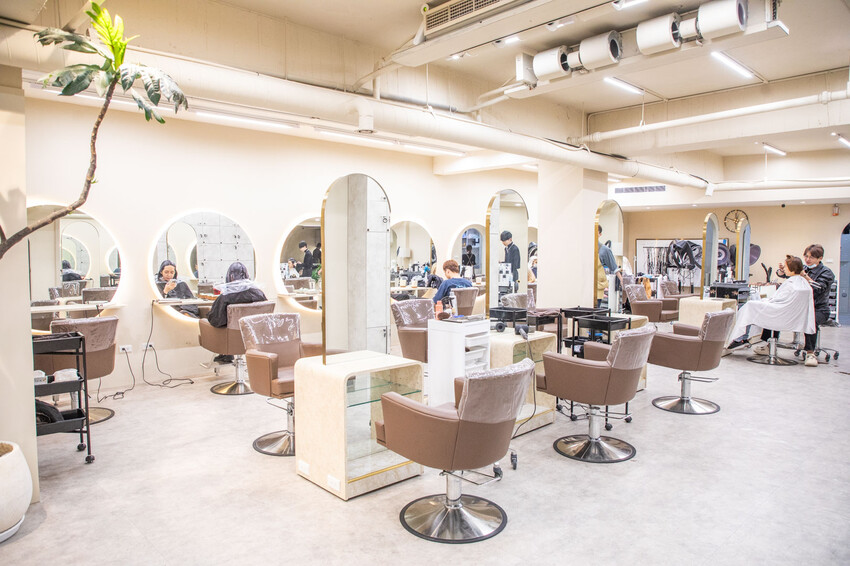 台北平價染髮推薦｜網美必染顯白韓流色系｜大安區職人髮型設計尤拿Una