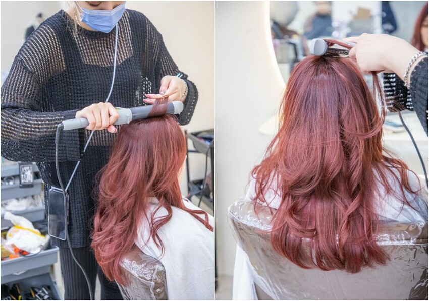 台北平價染髮推薦｜網美必染顯白韓流色系｜大安區職人髮型設計尤拿Una
