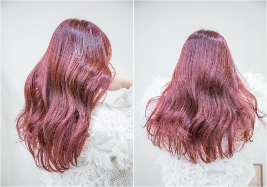 台北平價染髮推薦｜網美必染顯白韓流色系｜大安區職人髮型設計尤拿Una