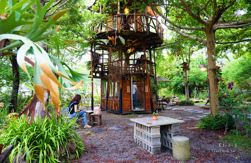 南投美食｜嫁婆咖啡 最神秘的網美咖啡館 - 小潔趴趴走旅遊札記