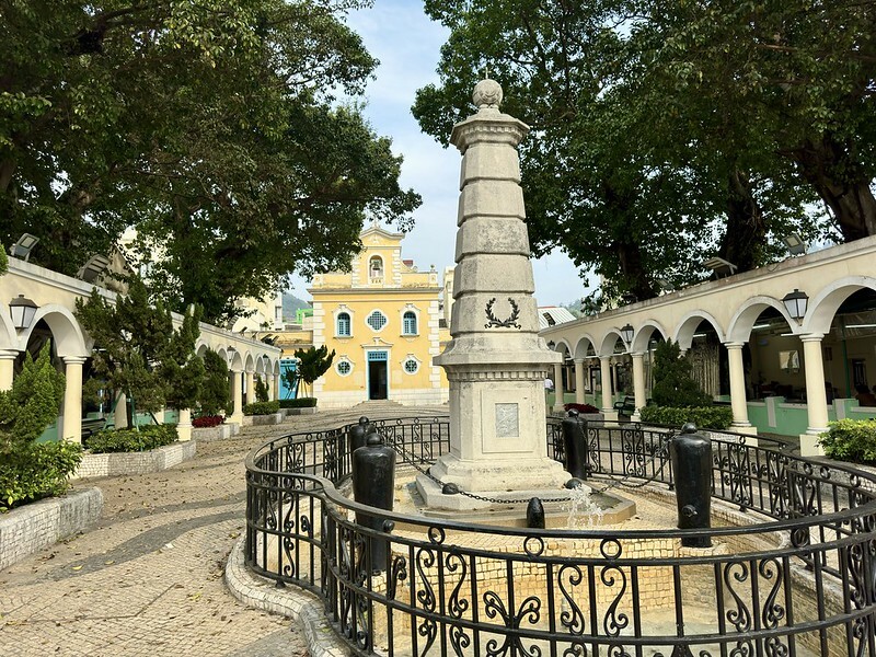 澳門澳門旅遊｜路環散策，遠離喧囂繁華，走入回憶，意外發現熟悉的影視角落。（安德魯蛋撻路環本店、路環聖方濟