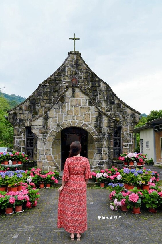 基國派老教堂,全台最美石砌老教堂,通往天堂之鑰,桃園復興景點