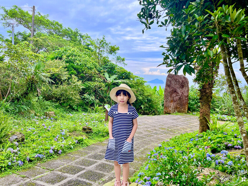 宜蘭縣頭城鎮石牌縣界公園》十萬朵繡球花齊放,金面大觀賞蘭陽八景,金面棧台上俯看龜山島及蘭陽平原盡收眼底