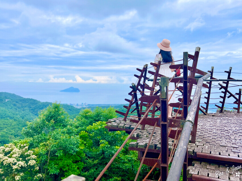 宜蘭縣頭城鎮石牌縣界公園》十萬朵繡球花齊放,金面大觀賞蘭陽八景,金面棧台上俯看龜山島及蘭陽平原盡收眼底