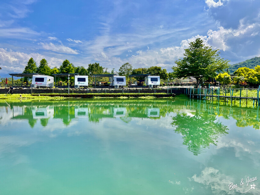 宜蘭縣員山鄉雷公埤》免門票湧泉戲水景點、落羽松秘境、木樁棧橋、環湖步道