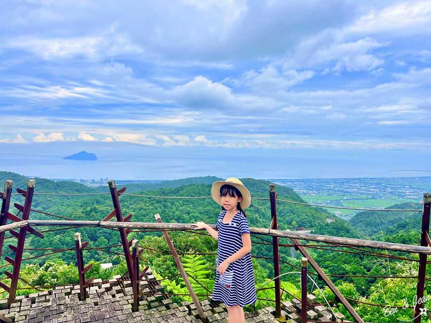 宜蘭縣頭城鎮石牌縣界公園》十萬朵繡球花齊放,金面大觀賞蘭陽八景,金面棧台上俯看龜山島及蘭陽平原盡收眼底