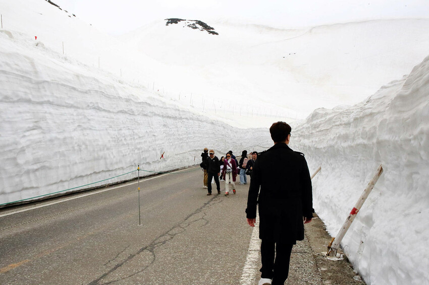 立生黑部真是人生必去一次的地方，雪牆絕景、沿途連綿不絶的壯麗