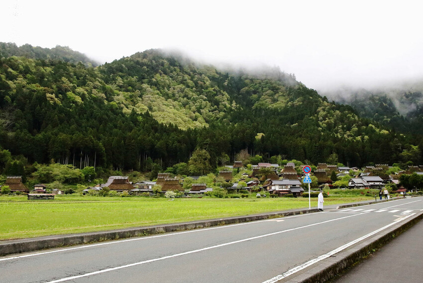 京都秘境-美山茅草屋之里｜美山合掌村，日本三大合掌村之一，被
