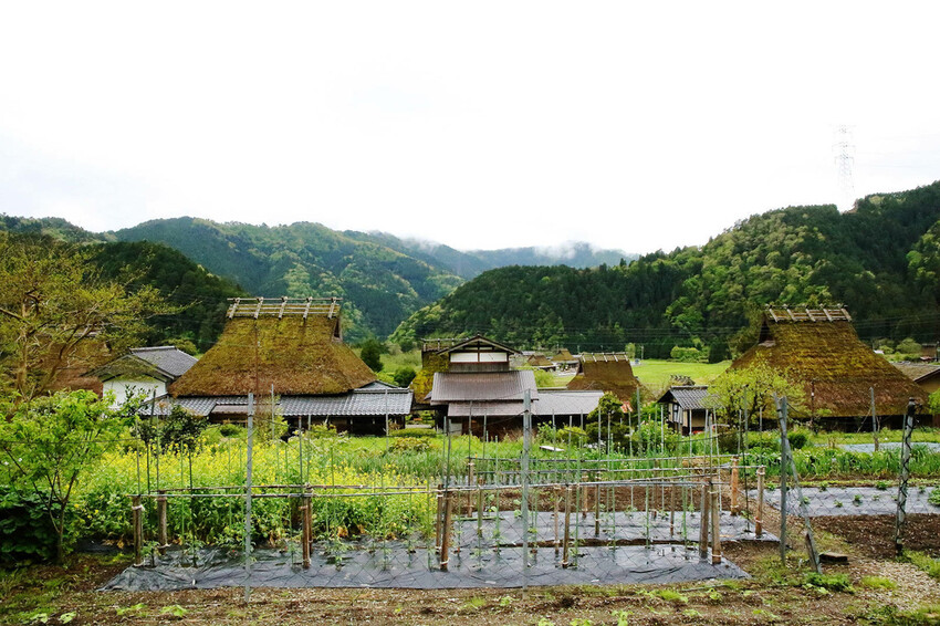 京都秘境-美山茅草屋之里｜美山合掌村，日本三大合掌村之一，被
