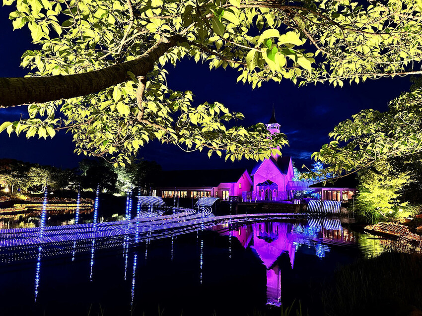 世界級美景,日本最大絢麗夢幻夜間燈光秀,結合花朵與燈飾的「名 世界級美景,日本最大絢麗夢幻夜間燈光秀,結合花朵與燈飾的「名