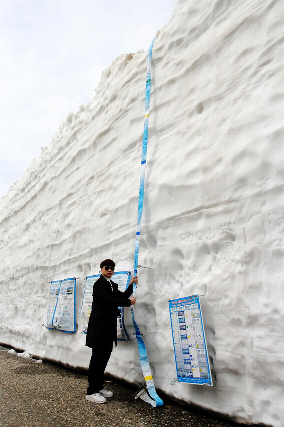 立生黑部真是人生必去一次的地方，雪牆絕景、沿途連綿不絶的壯麗