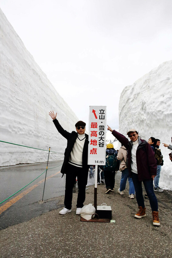 立生黑部真是人生必去一次的地方，雪牆絕景、沿途連綿不絶的壯麗