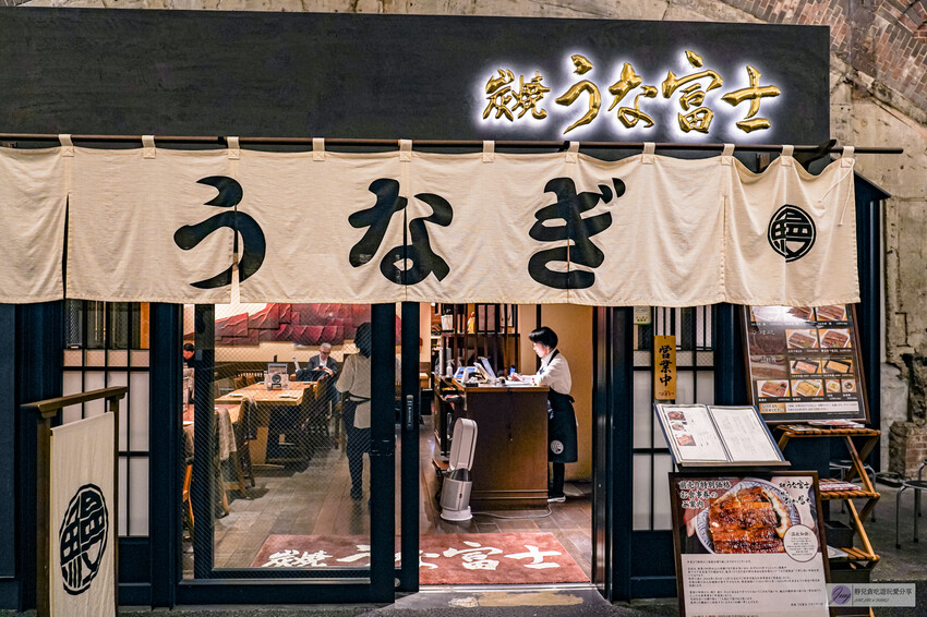 日本東京美食-炭烤鰻魚富士