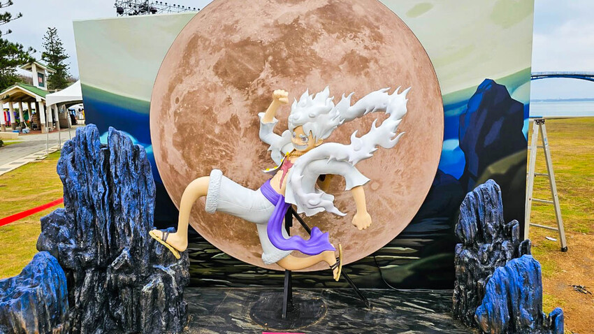 澎湖縣馬公市2024澎湖花火節煙火實拍，4大打卡公仔開箱！加碼一個官方沒說的隱藏公仔偷偷告訴你