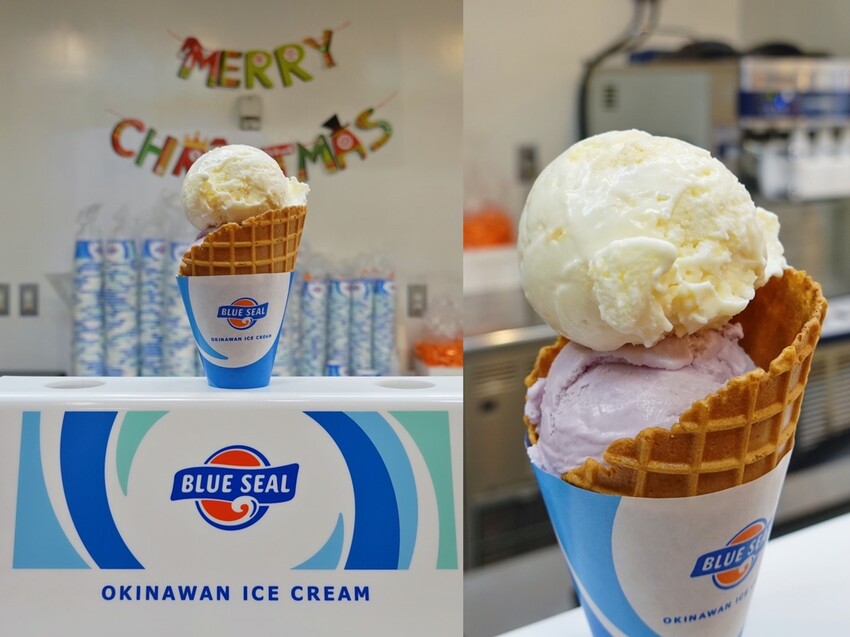 日本沖繩那霸—Blue Seal｜沖繩冰淇淋先鋒 美軍乳製品搖身一變人氣冰品｜國際通