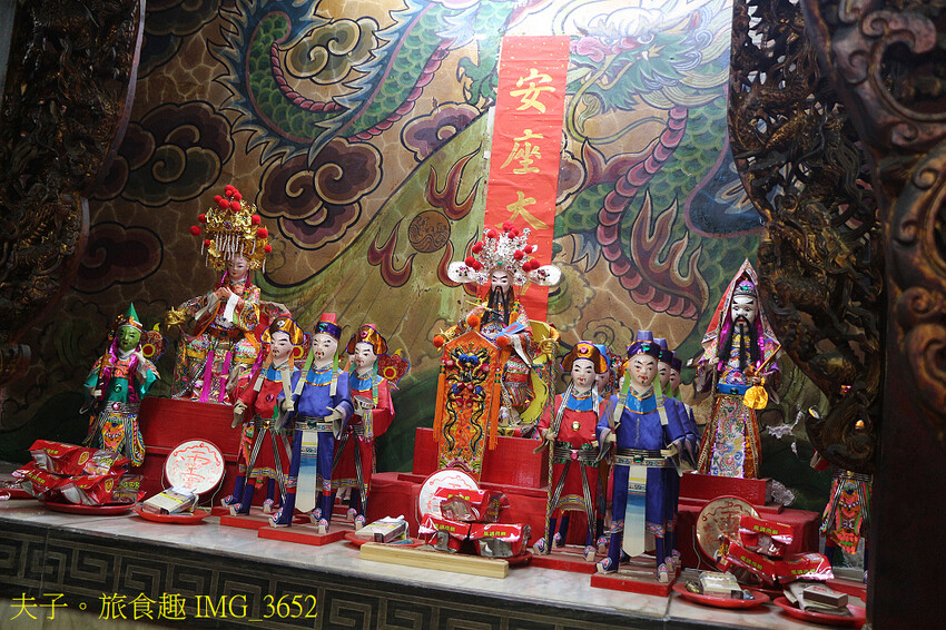 台灣第一香 西港香追陣看熱鬧 金獅陣開館