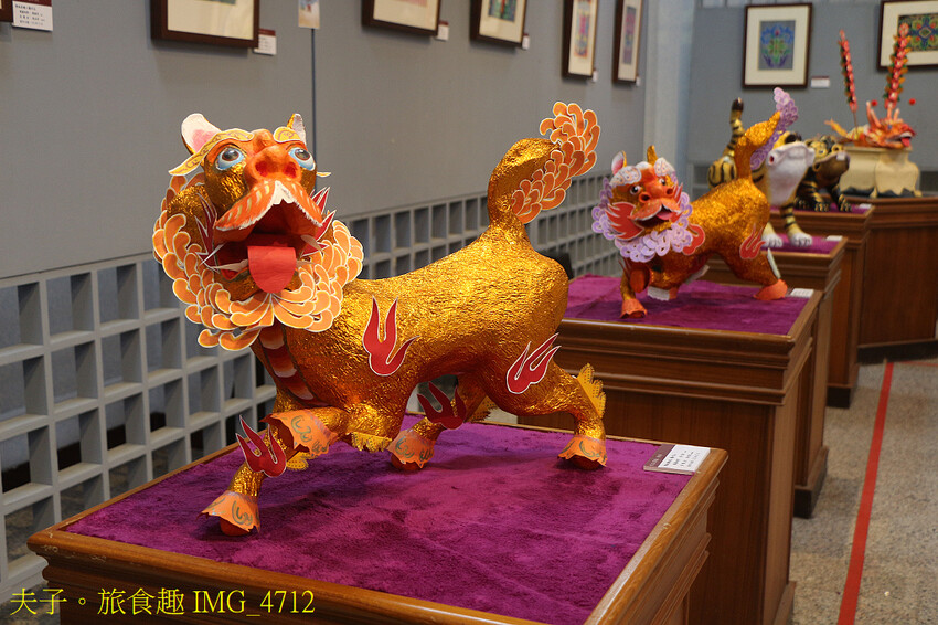 五虎迎賓 傳統糊紙、彩繪藝術聯展 雙師領軍完美呈現傳統工藝