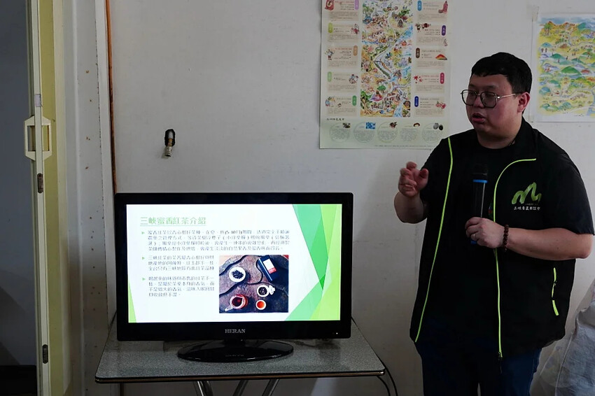 新北市三峽區細品三峽茶韻，感受茶文化的薰陶：2024新北藍茶藝術季在客家文化園區的品茗、採茶、揉茶、傳承文化的體驗之