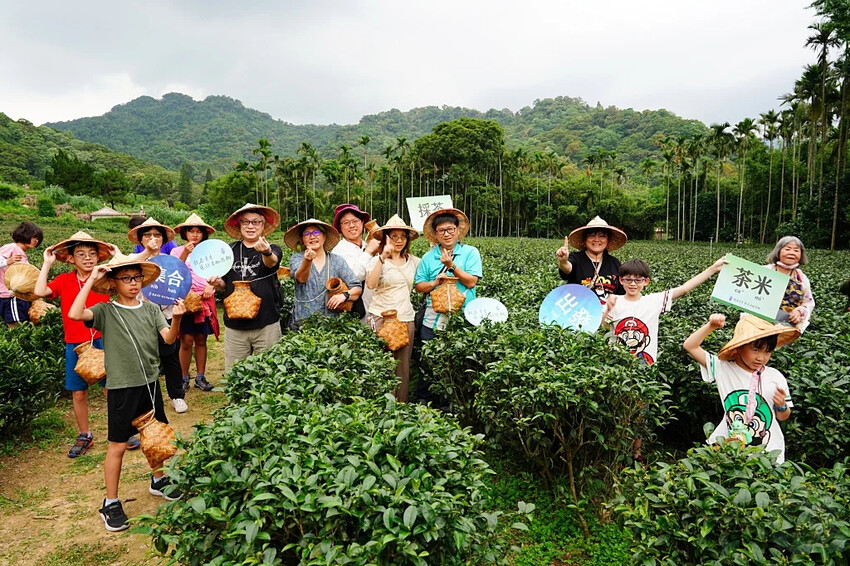 新北市三峽區細品三峽茶韻，感受茶文化的薰陶：2024新北藍茶藝術季在客家文化園區的品茗、採茶、揉茶、傳承文化的體驗之