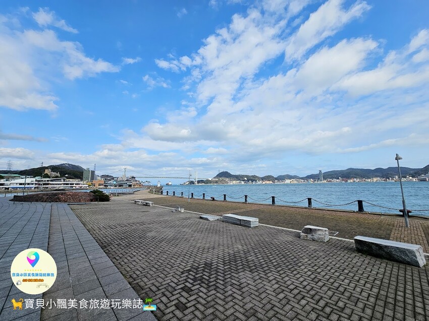 日本[旅遊]日本 九州 乘聯絡船欣賞關門海峽及關門橋美景，只要5分鐘就可以從九州(門司)橫跨本州(下關)