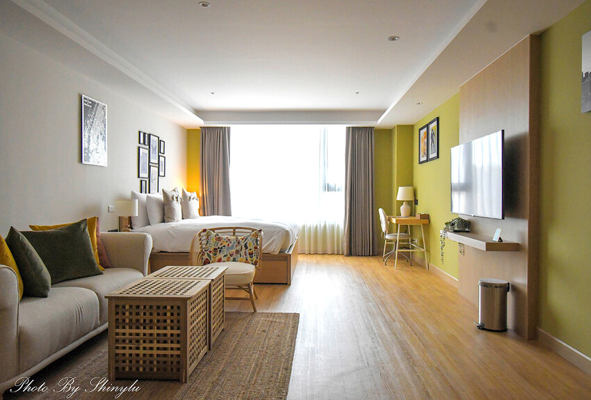 福容飯店旗下的輕旅品牌,IKEA主題房適!中西式早餐吃到飽