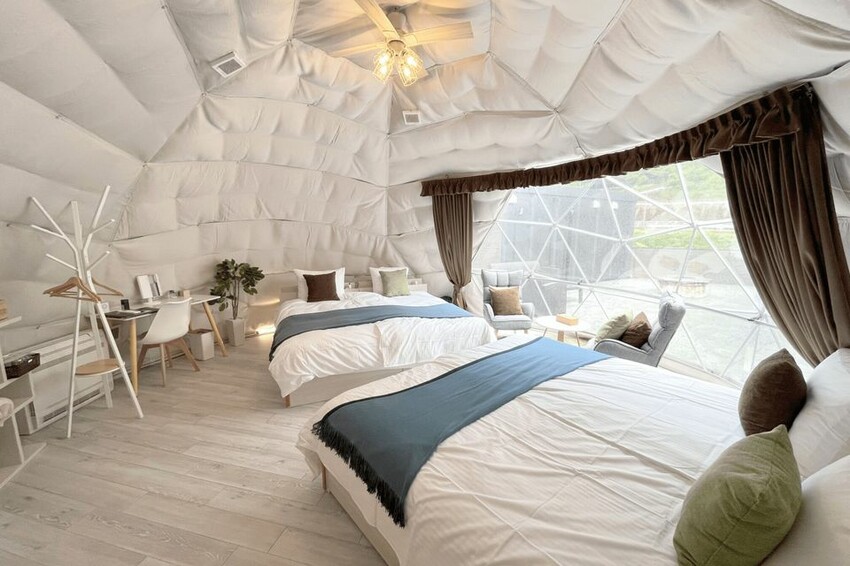 美肌之湯 小鹿野溫泉飯店｜圓頂帳篷豪華露營/露天&室內溫泉/三溫暖-1