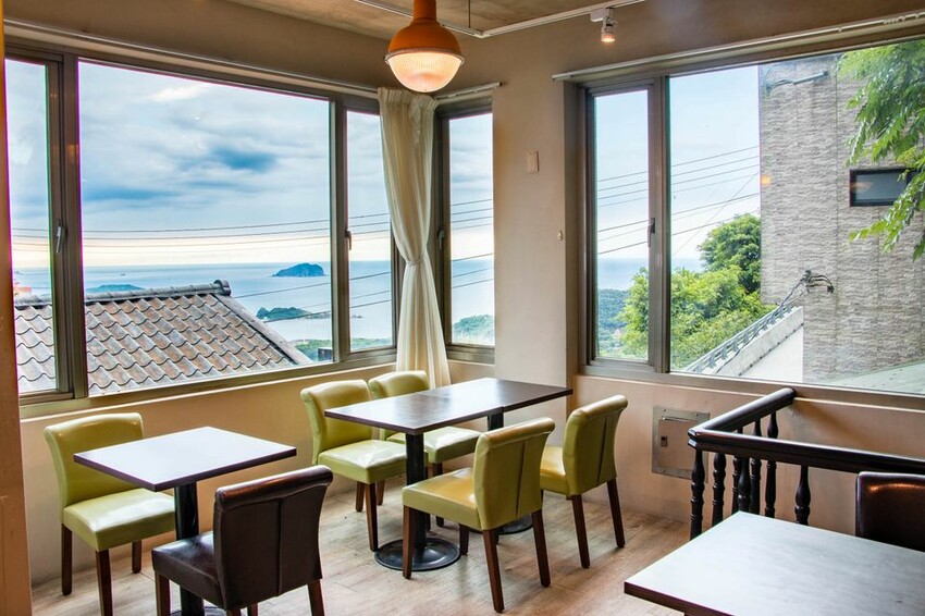 H& 九份山經海景民宿-側面海景豪華雙人房-7