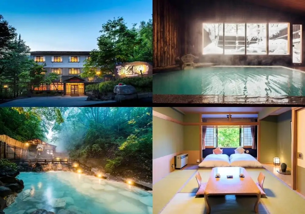 藏王溫泉TOP 3必住,體驗泡湯中賞雪!