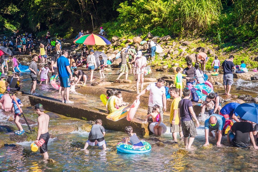 桃園市復興區宇內溪戲水區｜最強野溪戲水區正式回歸！睽違一年重新開放戲水囉