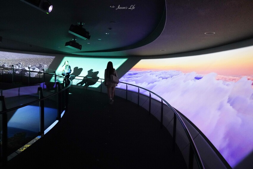 日本【日本靜岡│景點】靜岡縣富士山世界遺產中心。這買得到富士山交通錐，一窺富士山文化，體現爬富士山的景色