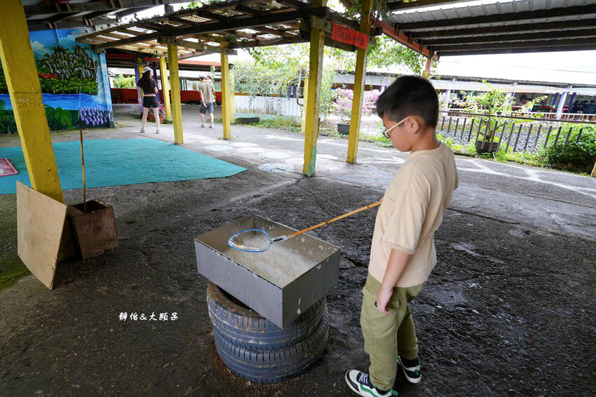 宜蘭親子農場,廣興農場,動物餵食、焢窯、 摸蜆、DIY體驗、