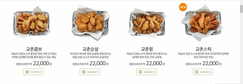 橋村炸雞 Kyochon 1991,韓國橋村炸雞菜單及外送價