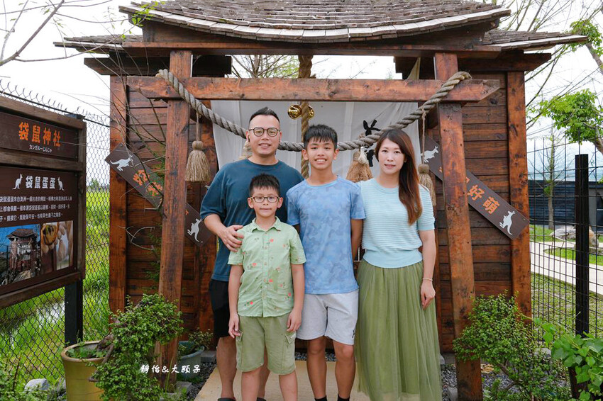 蘭陽動植物王國 ❙ 澳洲袋鼠近距離互動、兔豚鼠、水豚森林浴，