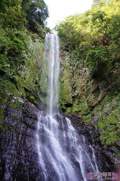 宜蘭縣礁溪鄉五峰旗瀑布＋抺茶山》爬山戲水烤肉好去處，瀑布步道輕鬆好走適合親子踏青！攻頂有著抺茶景色的一日郊山！