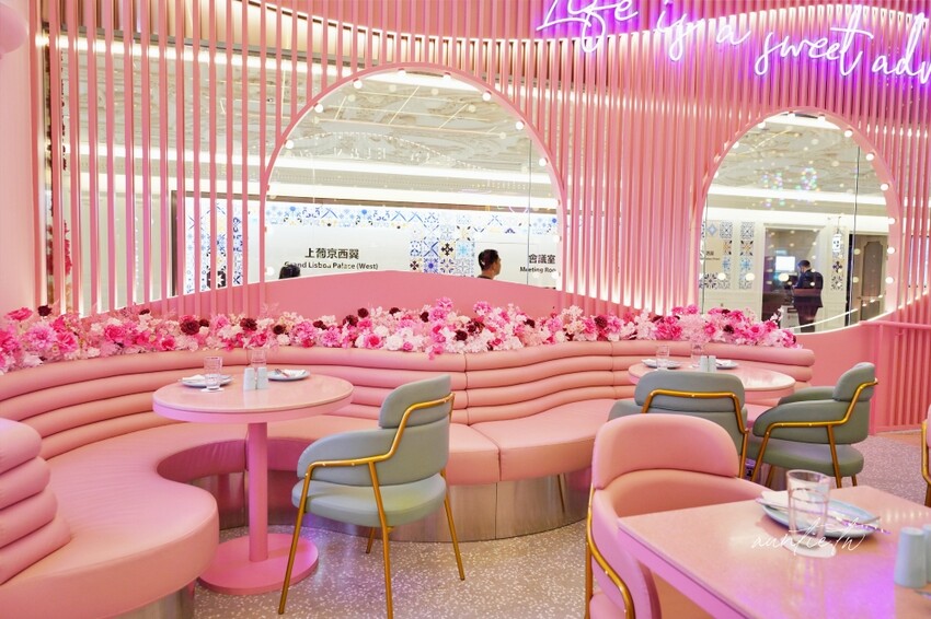 澳門【澳門美食】上葡京｜EL&N ，一開幕就是ig熱門打卡點，來自倫敦的夢幻咖啡廳