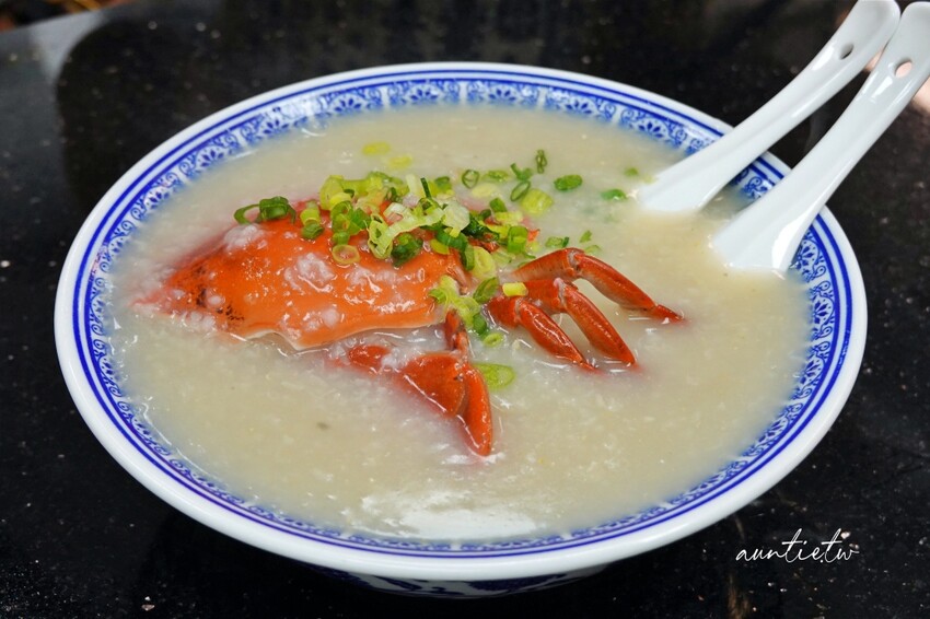 澳門【澳門美食】六記粥麵,鮮甜水蟹粥,招牌蝦籽撈麵,米其林必比登推薦美食