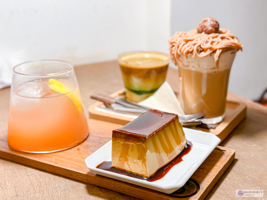 澳門美食Single Origin，秋季特色甜點推薦，包括栗子與焦糖布丁。