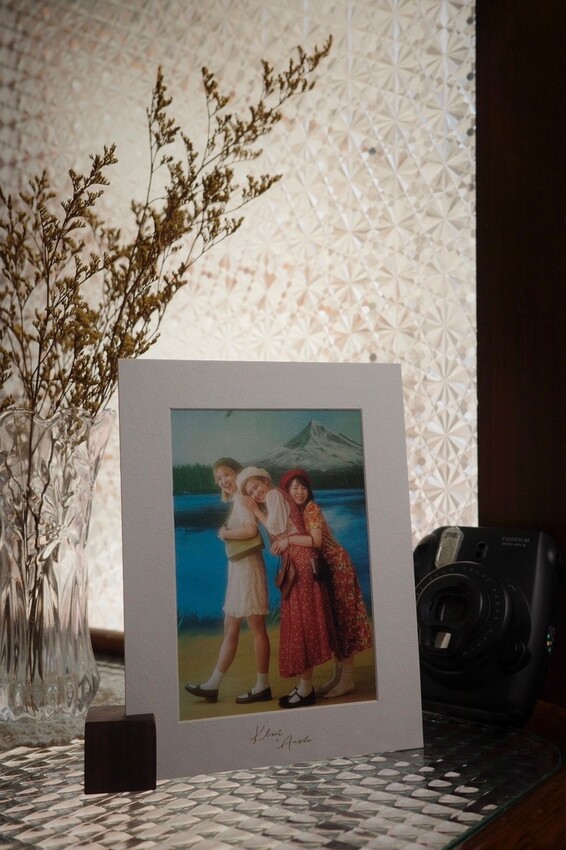 台南寫真【克林姆與安淇拉攝影棚】古著閨蜜寫真,重溫青春回憶,