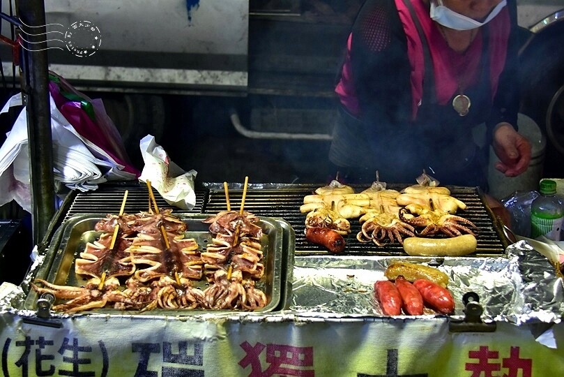 冬山車站站前夜市