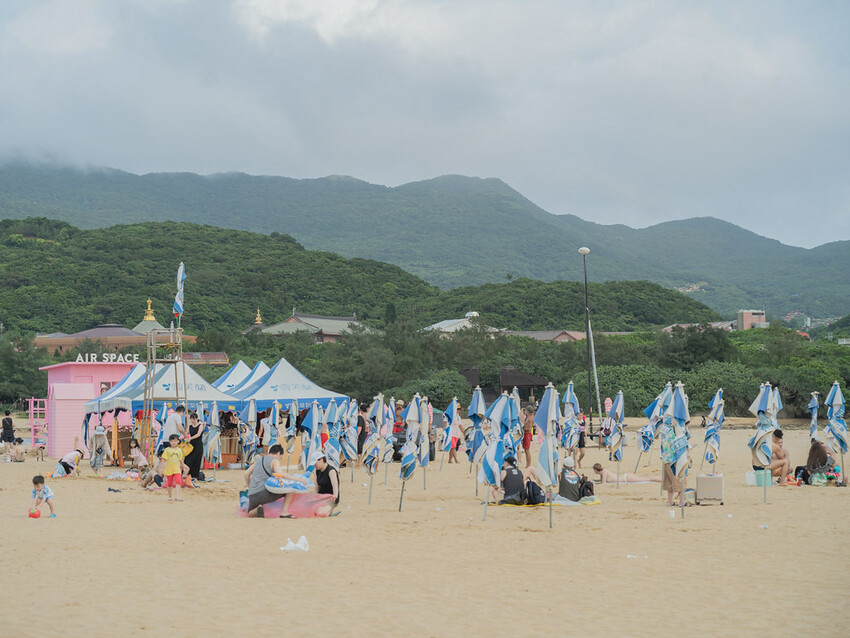 福隆沙雕藝術季 》LINE FRIENDS 明星沙雕主題、粉 DSC03602