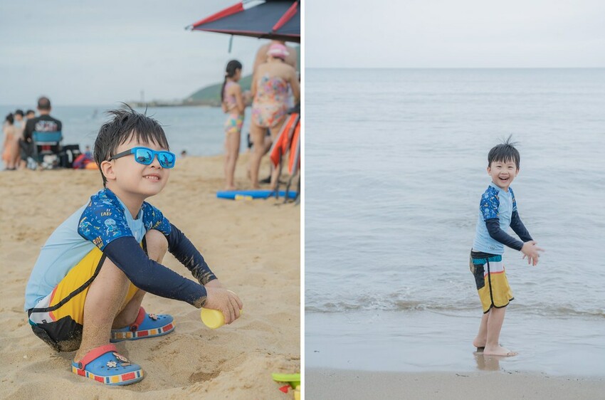 福隆沙雕藝術季 》LINE FRIENDS 明星沙雕主題、粉 DSC03671-side